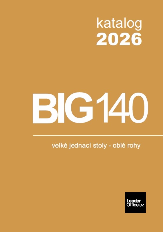 BIG 140 články katalog titulní strana jednací stoly velké